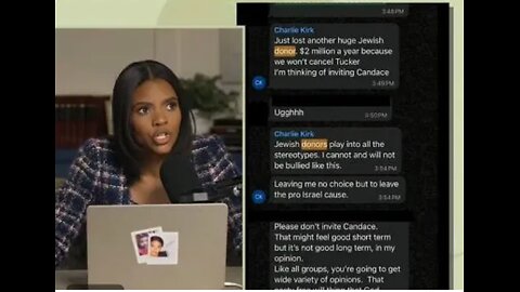 jJust 24 hours before Charlie Kirk was murdered he messaged "they" were going to kill him.