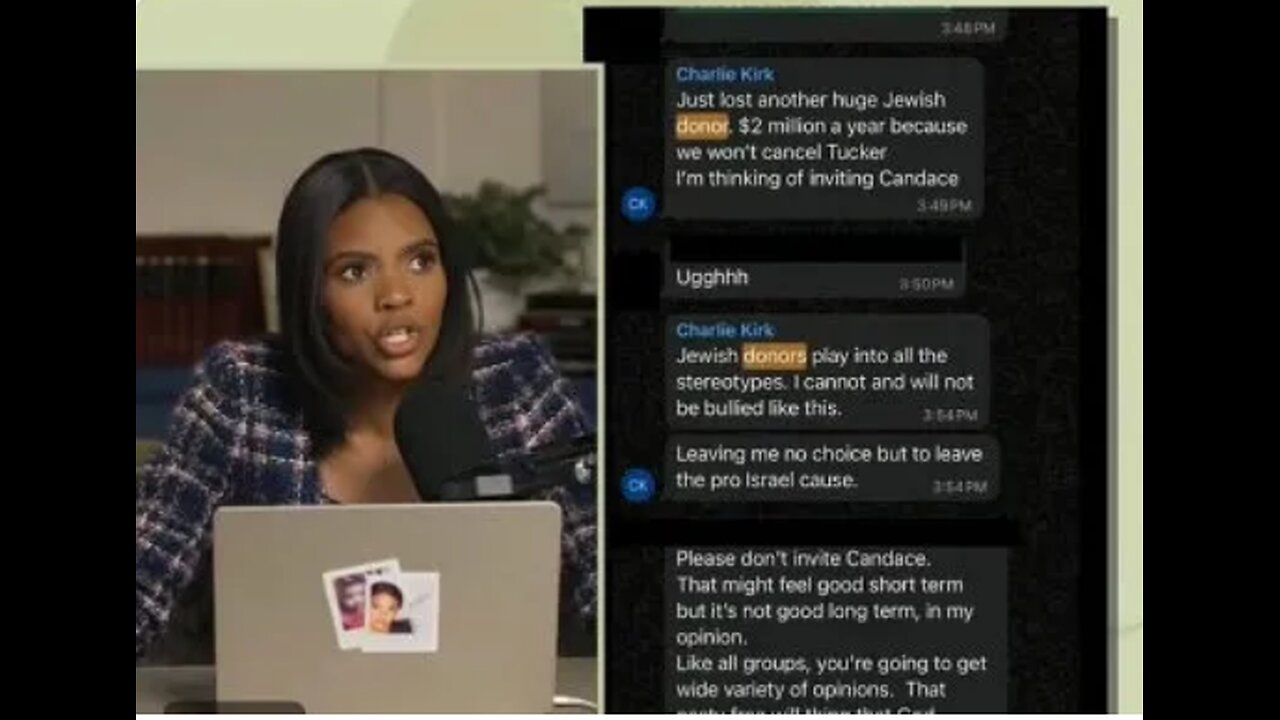 jJust 24 hours before Charlie Kirk was murdered he messaged "they" were going to kill him.