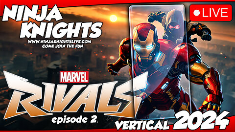 Marvel Rivals Ninja Knights Live Episode 2 #marvelrivals #gaming #gamingcommunity #livestream