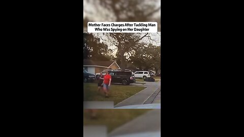 Mother charged after tackling man accused of spying on her daughter. #crime #court #usa #law #japd