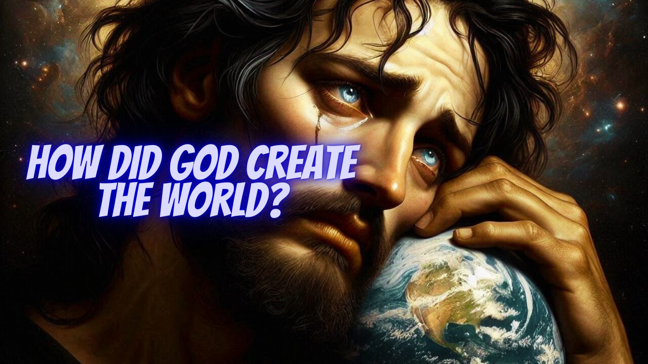 Bible Genesis 1 - How did God create the world