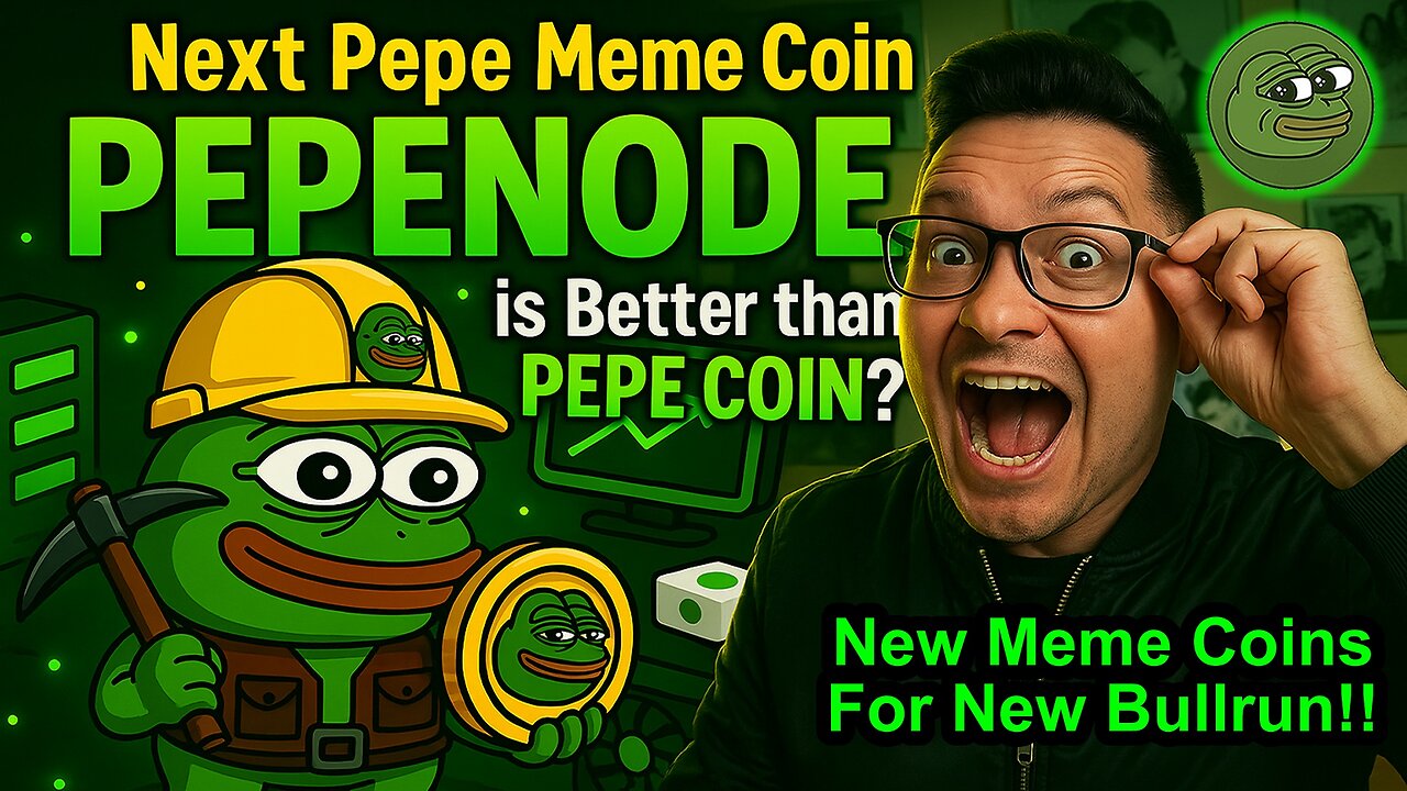New PepeNode Meme Coin BETTER then Pepe Meme Coin?! Watch This Before You Buy This Crypto!!