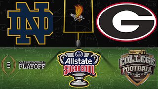 Sugar Bowl: Georgia Bulldogs Vs Notre Dame Fighting Irish LIVE STREAM and Play by Play