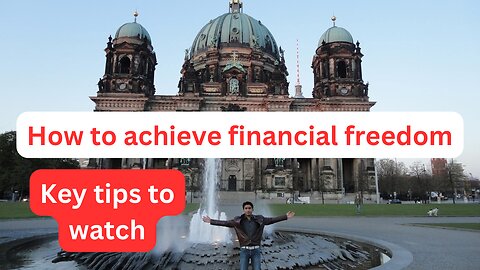 How to achieve financial freedom? watch the key tips and be a smart financial planner #how #savings