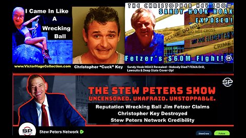 Reputation Wrecking Ball Jim Fetzer Claims Christopher Key Destroyed Stew Peters Network Credibility
