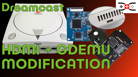 🔴 SEGA DREAMCAST - HDMI Mod + GDEMU Mod (SUN 12.30pm EST)
