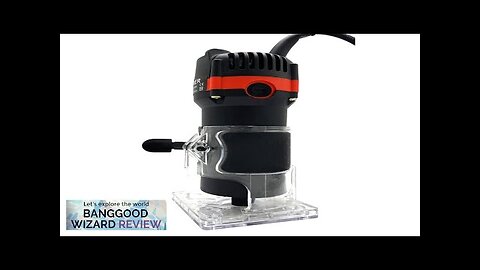 650W 33000RPM Electric Hand Trimmer Router Wood Carving Machine Woodworking Tool Review