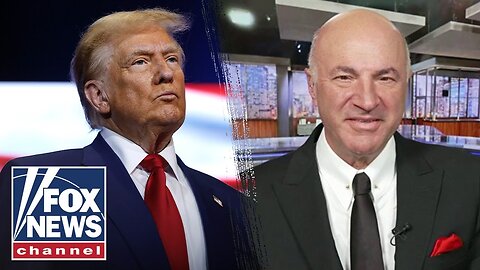 'GET IN LINE': Kevin O'Leary breaks down Trump's tariff threats at Davos