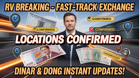 RV Breaking 💹 Fast-Track Exchange Locations Confirmed – Dinar & Dong Instant Updates! 💥 IQD News