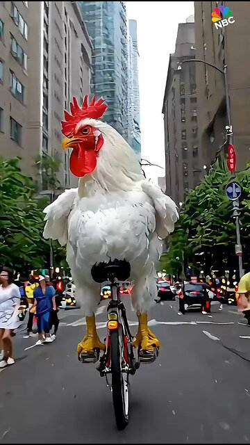 Hen Riding Cycle Funny Video _-_Webhunt_-_Official_Video_2025