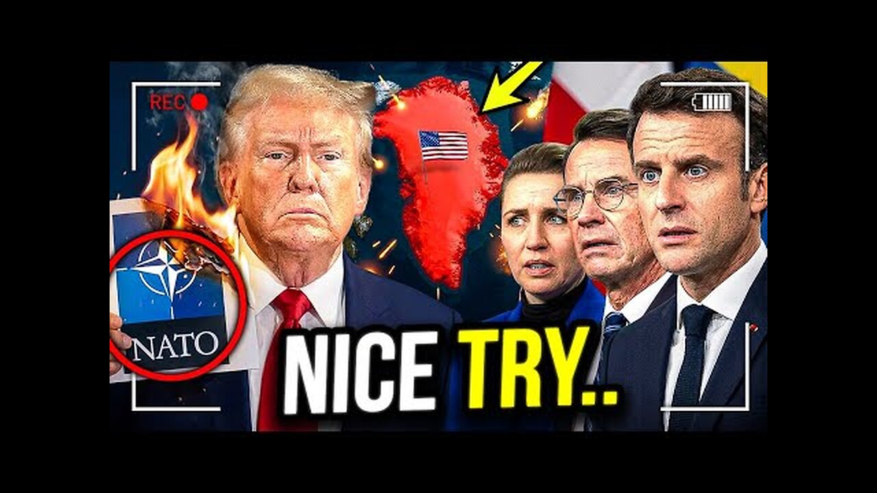 Breaking: The EU THREATENED Trump on GREENLAND, Then This HAPPENED!!!