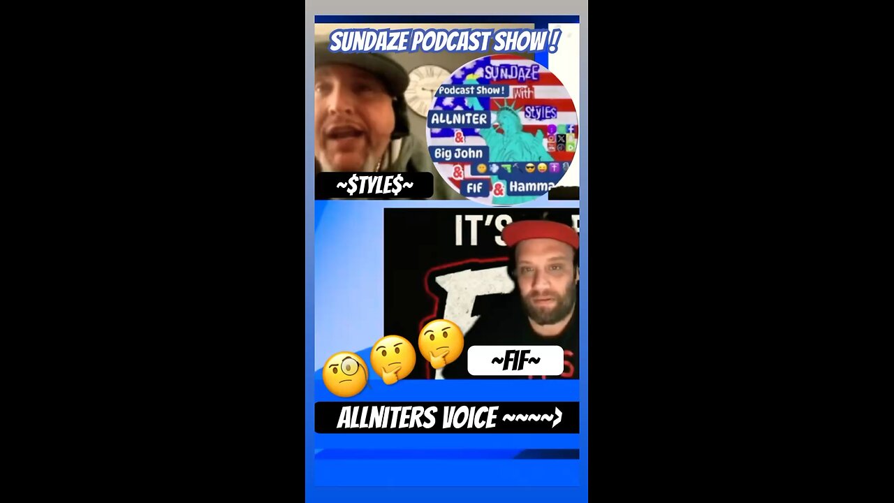 🇺🇸🎙️🇺🇸SunDaze Podcast Show!🇺🇸🎙️🇺🇸ShOrT!