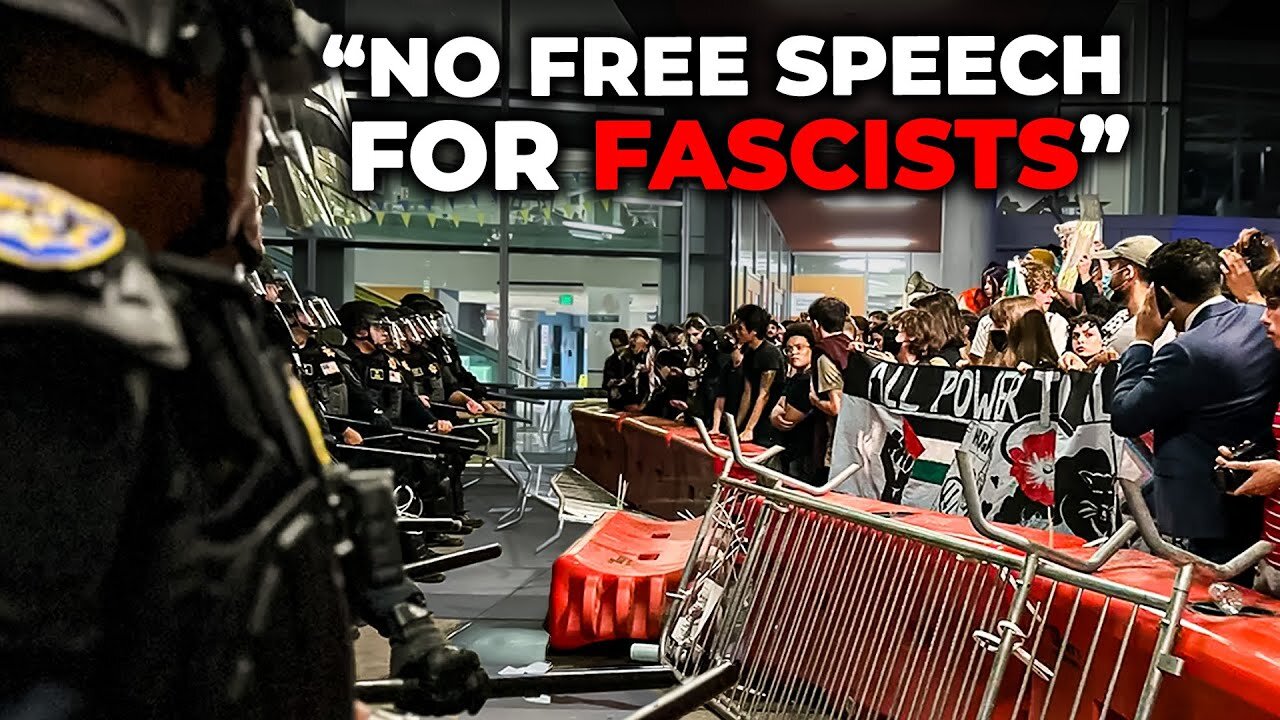 ANTIFA Storm TPUSA Event