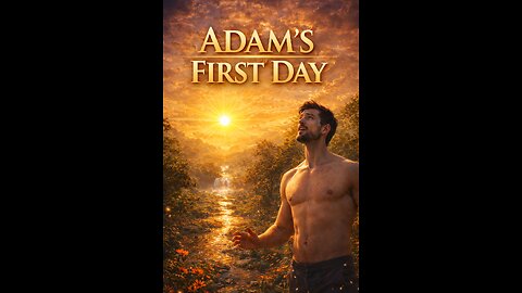 Adam’s First Day: Awakening to Wonder #adam #god #creation #godiseternal #bible #newbeginnings #new