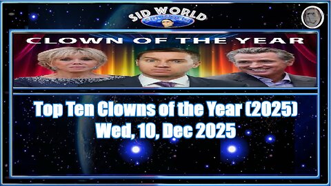 Top Ten Clowns of the Year (2025)