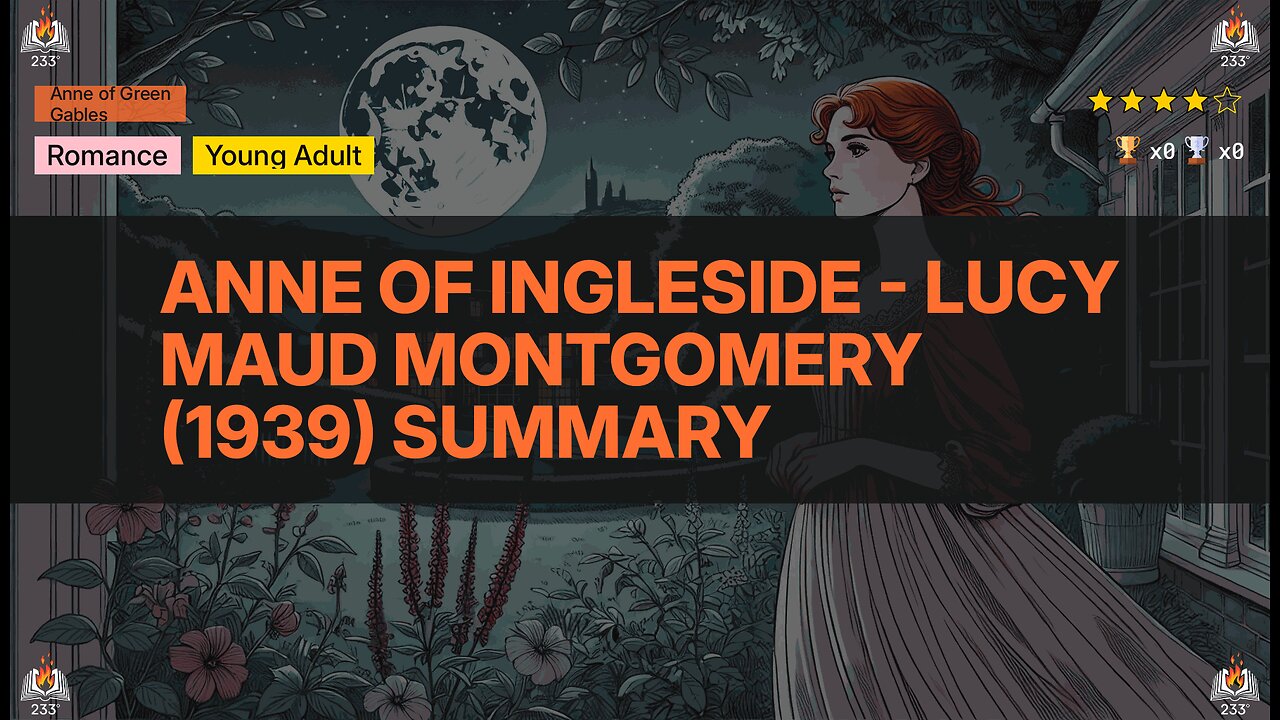 Anne of Ingleside - Lucy Maud Montgomery (1939) Summary (Anne of Green Gables - 6)