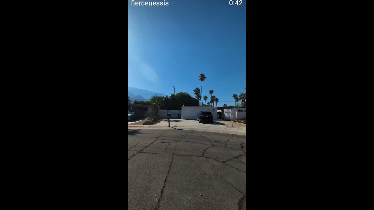 running fast