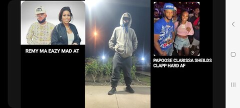 REMY N PAPOOSE DEBACLE WIT EAZY HEAD BATTLE RAP N CLARISSA UNDFEATED WOMEN BOXIN TOXIC EXPOSIN💪🏾🔵