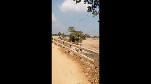 গ্রামের সুন্দর প্রকৃতি দৃশ্য ব্রীজ #viral #fbreels