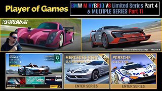 Compete in the BMW M HYBRID V8 Limited Series Part 4 & MULTIPLE SERIES Part 11 [Player of Games]