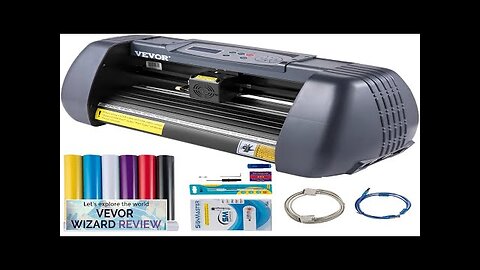 VEVOR Vinyl Cutter Machine 375mm Vinyl Printer Maximum Paper Feed 14 inch Review