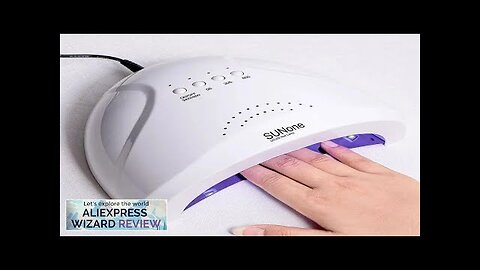 LINMANDA Professional UV LED Lamp for Nails Nail Dryer Machine Nail Home Review