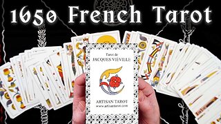 This 1650 French Tarot | Jacques Vieville First Look