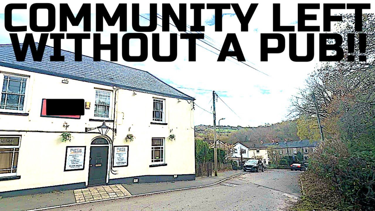 Abandoned Pub In A Small Hidden Community