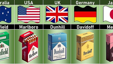 Cigarette From Different Countries