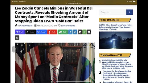 Lee Zeldin Cancels Millions in Wasteful DEI Contracts, Reveals Shocking Amount of Money Spent