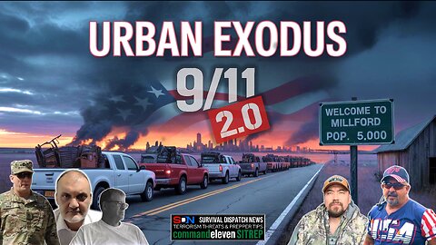 Small Town America Struggles With Urban Refugee Crisis Post 9/11 2.0 EP599