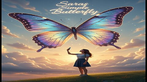 Saras Simple Butterfly!