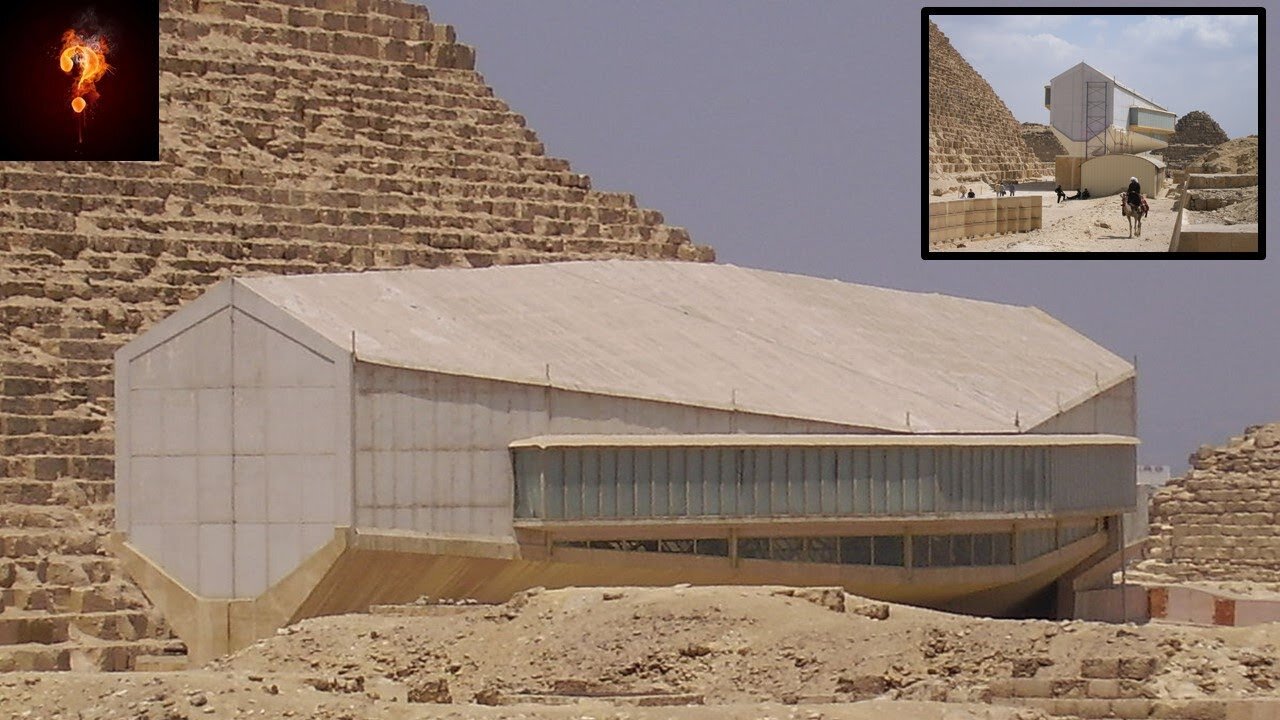 " Flying Ship " Found Under The Great Pyramid?