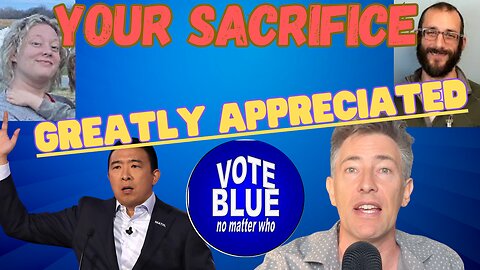They're Saying the QUIET PART Out LOUD! Your LIFE Sacrificed for Team BLUE is Appreciated