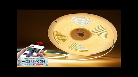 DC5V USB Dimmable COB LED Strip 2M 3M 5M White/Warm White COB Review