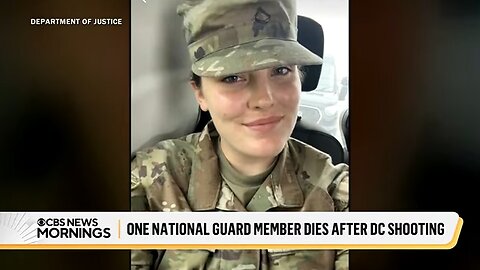 Tragic development in D.C. National Guard ambush case