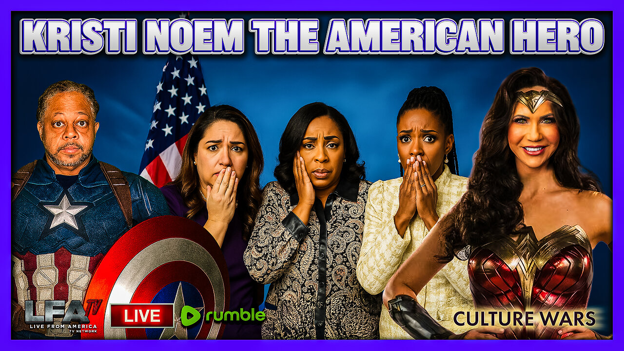 KRISTI NOEM THE AMERICAN HERO | CULTURE WARS 12.12.25 1PM