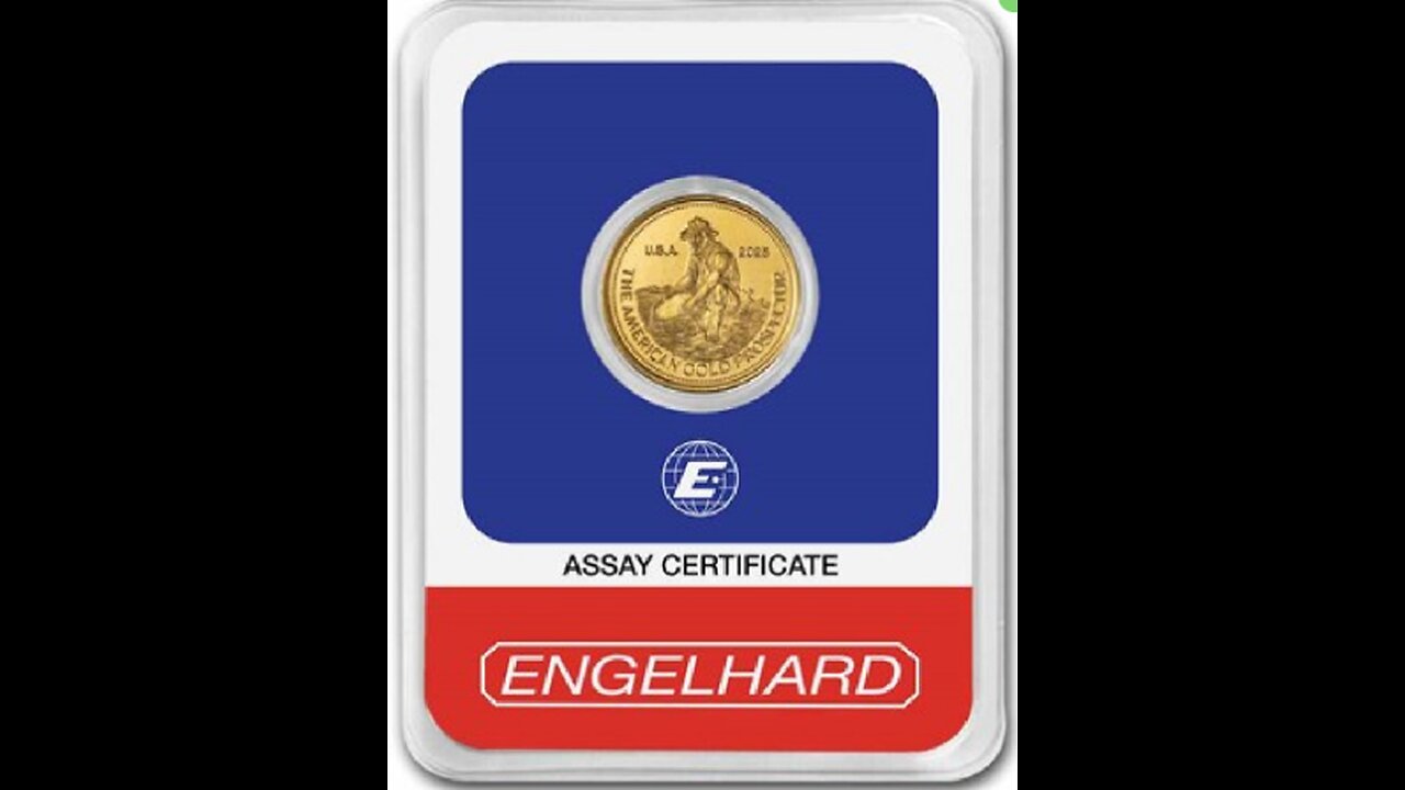 2025 Revived Engelhard 1/10 Gold Prospector