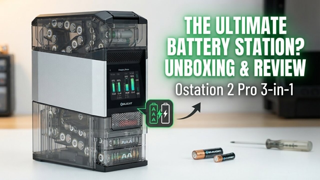 Finally Organizing My Battery Chaos - The Ostation 2 Pro Unbox & Review