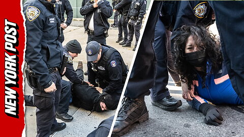 ICE raid chaos erupts: Protesters brawl with cops outside NYC federal building