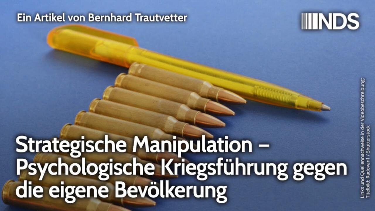 Strategische Manipulation zum Krieg