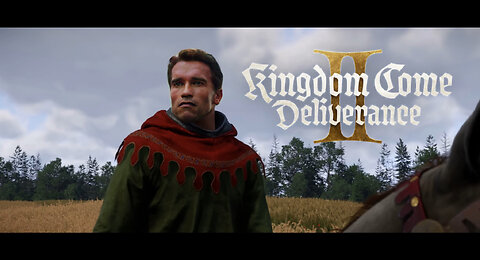 Arnold Schwarzenegger as Henry in "Kingdom Come Deliverance 2" Trailer | Full Head Deepfake