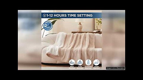 Westinghouse Electric Blanket Twin Heated Blanket Twin Size with 10 Heating Levels Review