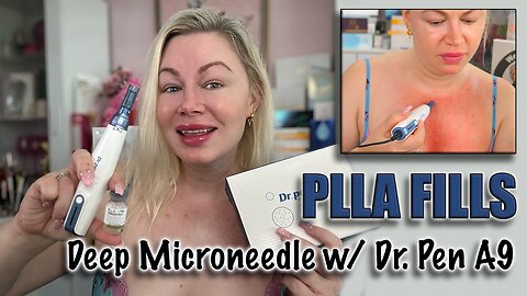 PLLA-FILLS Deep Microneedle w Dr.Pen A9! Resurface the Skin & Build Collagen! Code Jessica10 Saves