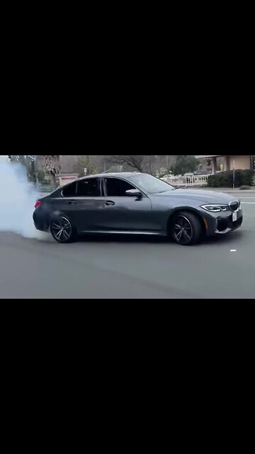 BMW drifting