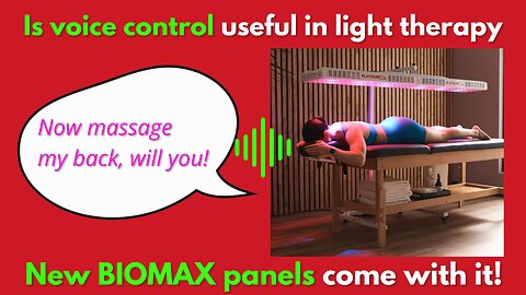 My thoughts about voice recognition control feature in new PlatinumLED Biomax therapy lights
