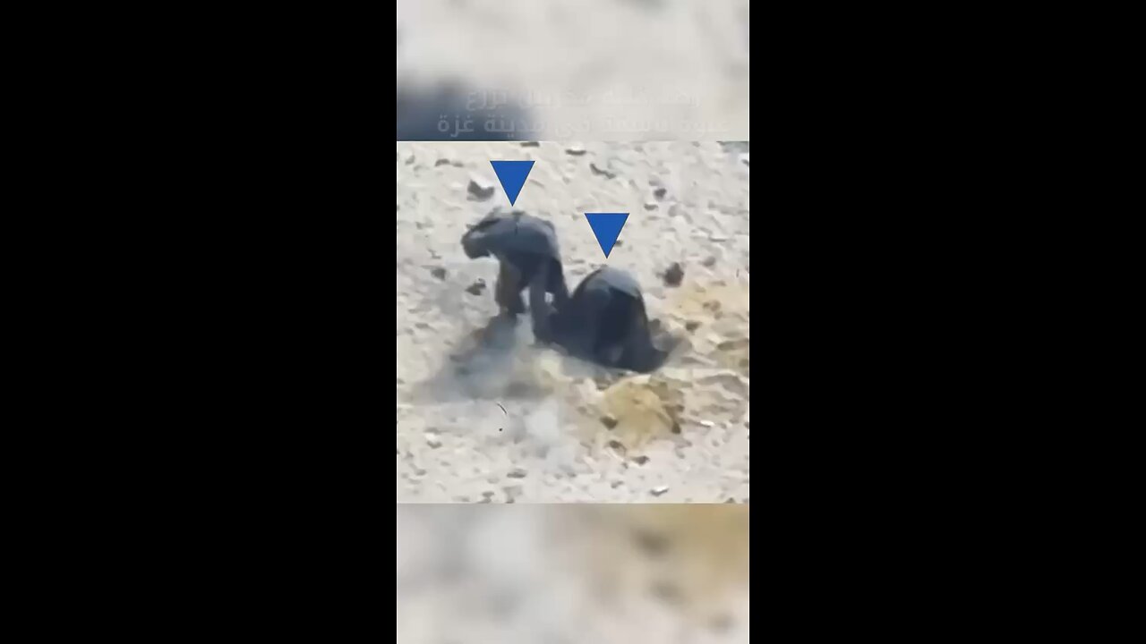 Gaza City. Terrorists eliminated. Digging for planting exposives.