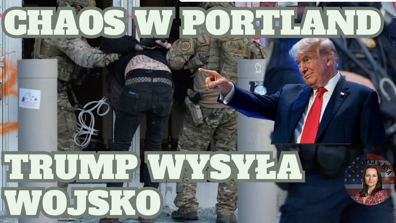 Znowu CHAOS w Portland. Trump wysyła wojsko. Ataki na agentów ICE.