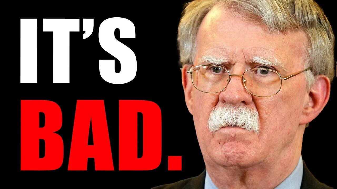 John Bolton is COOKED