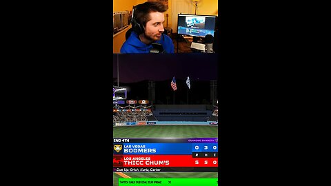 Luckiest bloop base hit with bobby grinch in MLB THE SHOW 25